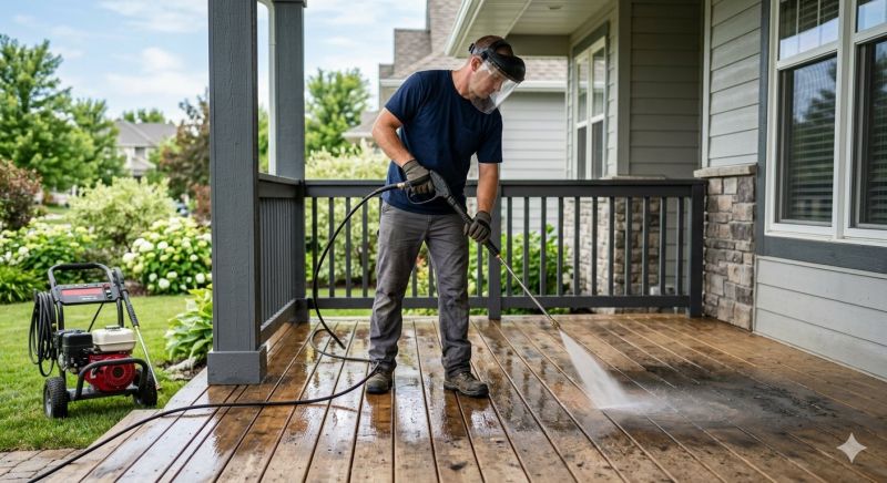 Porch Washing